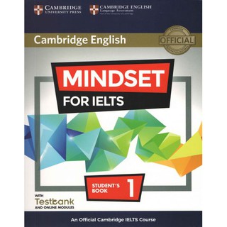 DKTODAY หนังสือ MINDSET FOR IELTS 1:SB W KEY&amp;ONLINE WITH TESTBANK