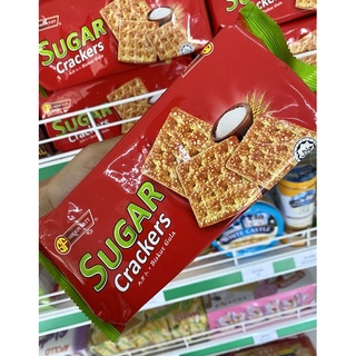 SUGAR crackers ขนมปังกรอบเคลือบน้ำตาล