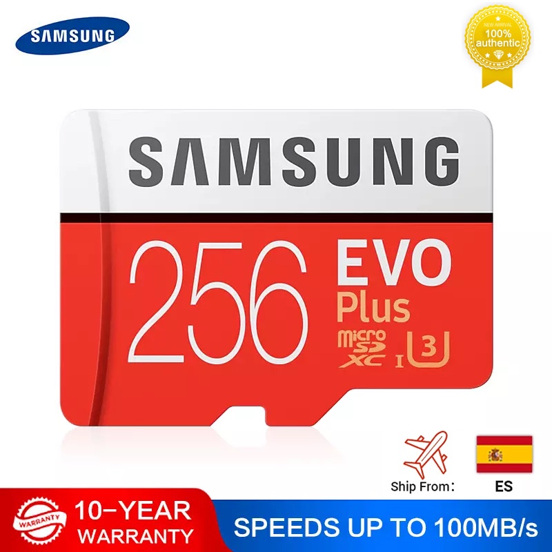 SAMSUNG Micro SD 512G Memory Card 256GB 128GB 64GB 100MB/s SDXC C10 U1U3 UHS-I MicroSD TF Flash Card 32GB for Smartphone