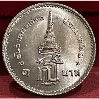 เหรียญ1บาทพระเทพไม่ผ่านใช้(A0261)