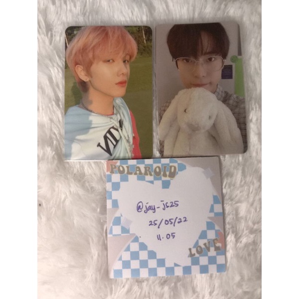 Doyoung doll pb photobook สติ๊กเกอร์ jisung อีพ็อกซี่