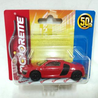 รถเหล็ก Majorette ออดี้ อาแปด สีแดง Audi R8 Red