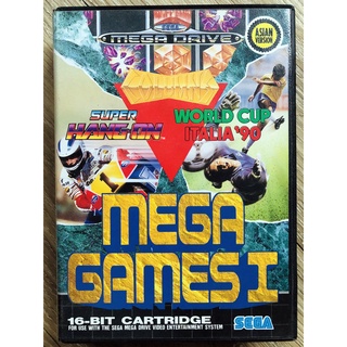 ตลับ Megadrive สำหรับสายสะสม Mega Games 1 (รวม 3 เกมส์ในตลับเดียว) Asia Version (PAL)