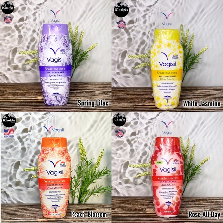 [Vagisil] Scentsitive Scents Daily Intimate Wash 354 ml ทำความสะอาด ผู้หญิง กลิ่นหอม