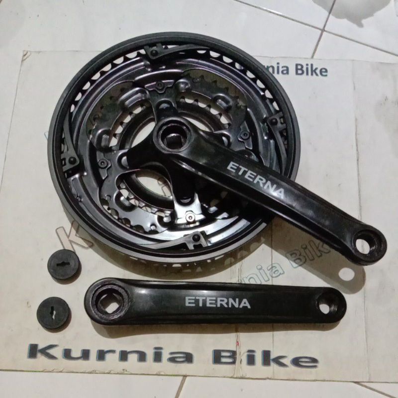 Crank 3 stack / 3 ความเร็ว 42t หรือ 48t เกียร์หน้า 3 stack Turanza หรือ Genio iron 170, seli, mtb, จ