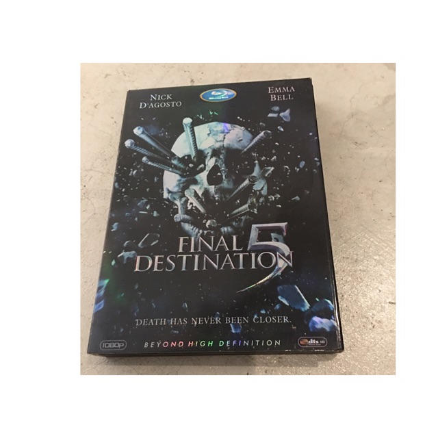 Blu-ray เรื่อง final destination 5