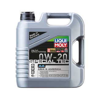 🚚💨พร้อมส่ง!! LIQUI MOLY น้ำมันเครื่องเบนซิน-ดีเซล รุ่น SPECIAL TEC AA 0W-20 ขนาด 4 ลิตร สีเทา