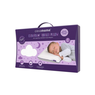 Clevamama Toddler Pillow เหมาะสำหรับเด็กอายุ 1 ปีขึ้นไป