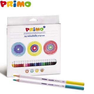 Primo(พริโม่) ดินสอสีไม้  24 สี #523MINAB24