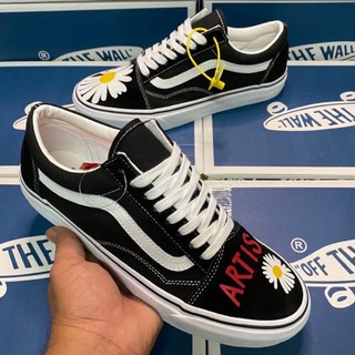 Vans Old Skool ARTIST ลายดอก 🥥 สินค้าพร้อมกล่อง 🔥🌻