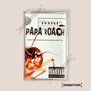 เทปเพลง เทปคาสเซ็ท Cassette Tape เทปเพลงสากล Papa Roach อัลบั้ม : Infest