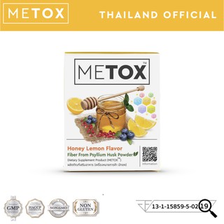 ผลิตภัณฑ์เสริมอาหารดีท๊อกซ์ มีทอค-Metox Detoxifying Honey Lemon Plus