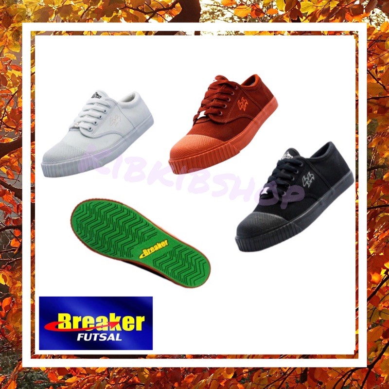 Breaker 4*4 รองเท้าผ้าใบนักเรียน สวมใส่นุ่มสบายเท้า ทรงสวย