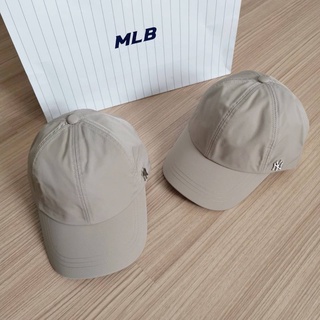 หมวก Mlb Nylon ball cap beige