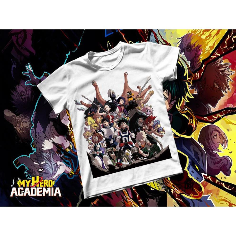 เสื้อยืดผ้าฝ้าย Unisex - อะนิเมะ - My Hero Academia - My Hero Academia