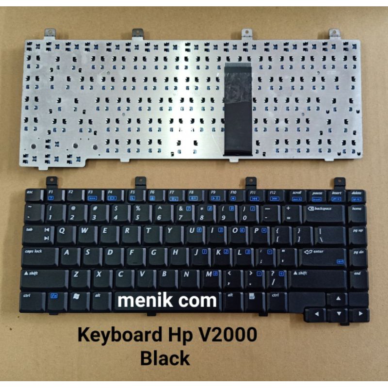 แป้นพิมพ์สีดํา HP COMPAQ C300 C500 V2000 V2200 V2600 V5000 M2000 R4000