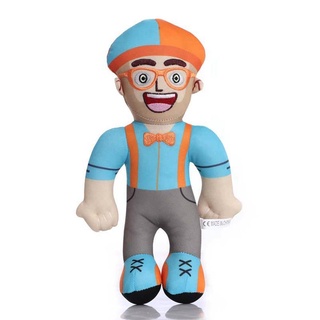 Blippi Plush Doll Childrens English Enlightenment Program Blippi Imitation Humanoid Plush Doll Kids Gift/30cm