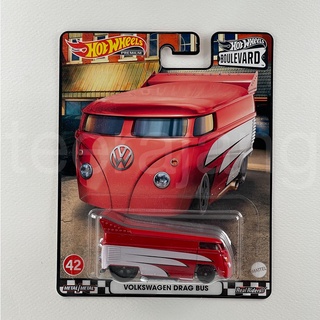 Hotwheels VOLKSWAGEN DRAG BUS (Red color and white color)