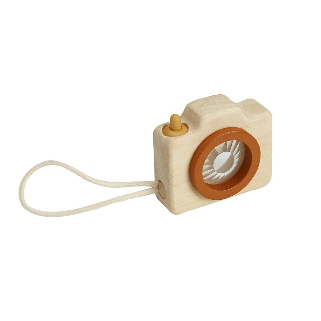 PlanToys ของเล่นไม้ 5307 Mini Camera กล้องถ่ายรูปจิ๋ว เสริมพัฒนาการ สำหรับเด็กอายุ 3 ปี ขึ้นไป
