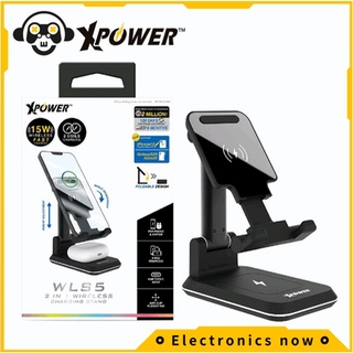 xpower wls5 2in1 15w แท่นชาร์จไร้สายเร็ว XPower WLS5 2in1 15W Wireless Fast Charging Stand