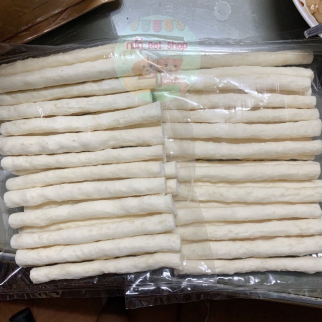 ขนมสุนัข ครันชี่แท่งนม หอมนมมากกกกก 100g.