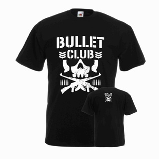 เสื้อยืดผ้าฝ้ายพิมพ์ลายขายดี ∋❡New Japan Pro-Wrestling Bullet Club Bone Soldier Wwe T-Shirt Mens