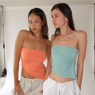 REVAN TOP | stayslay.bkk (mint/gray/orange)