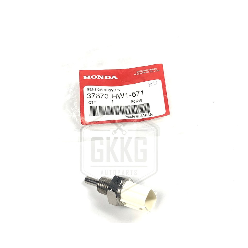 ชุดตัวตรวจจับอุณหภูมิน้ำหล่อเย็นของเครื่องยนต์ HONDA CLICK-i CLICK110i แท้ศูนย์ รหัสสินค้า 37870-HW1