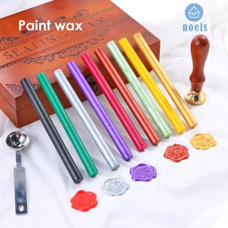 🍭noel🍭Cylindrical Retro Sealing Wax Stick for Wedding Invitations Seal Stamp Bar(In stock)