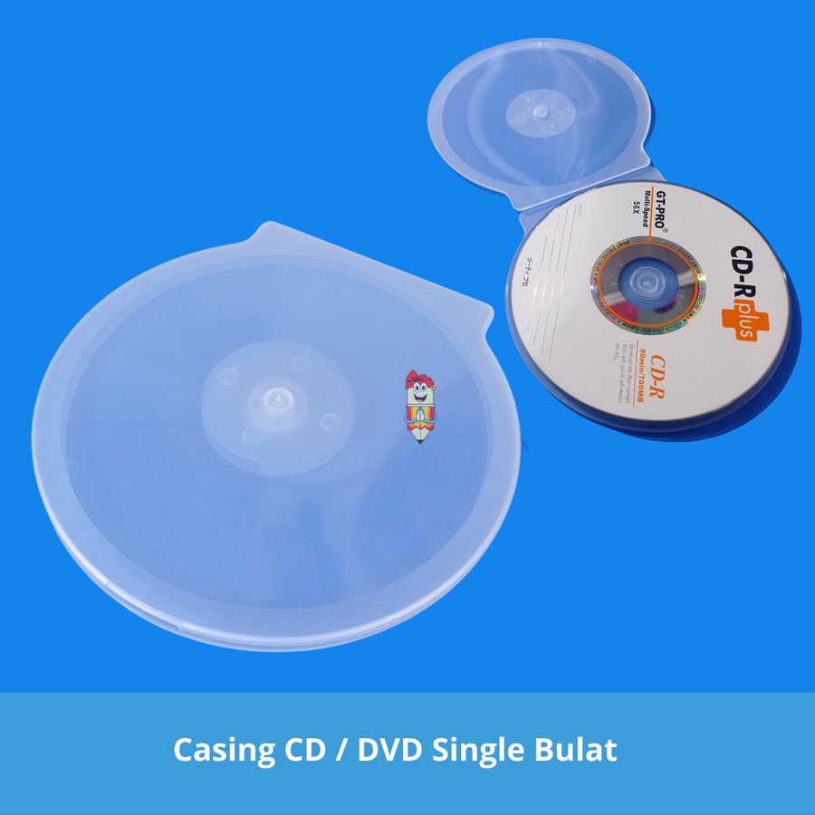 Single CD Casing / slim Mica VCD Box / DVD Holder / CD case DVD Case