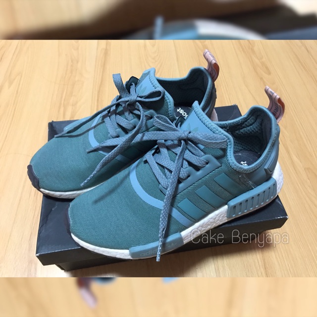 Adidas NMD สีเขียวมิ้น ✨