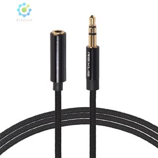 hik อุปกรณ์สายเคเบิลต่อขยายหูฟัง 3 . 5 มม. jack male to female audio cord nice