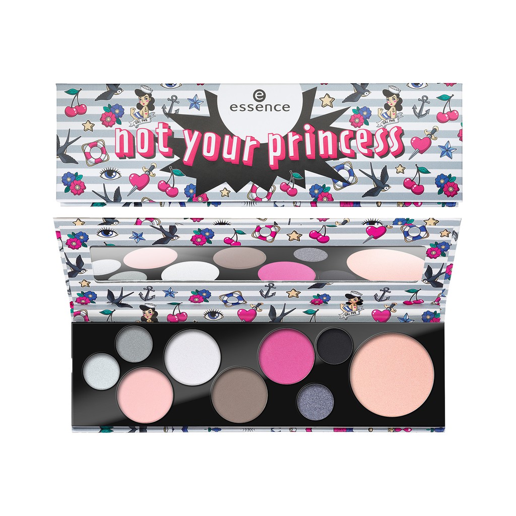 ถูกและดี รีวิว รุ่นใหม่ essence your princess face palette