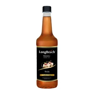 ลองบีชไซรัปทีรามิสุ (740 ml.) LongBeach Tiramisu Syrup น้ำเชื่อม/ น้ำหวาน/ น้ำผลไม้เข้มข้น