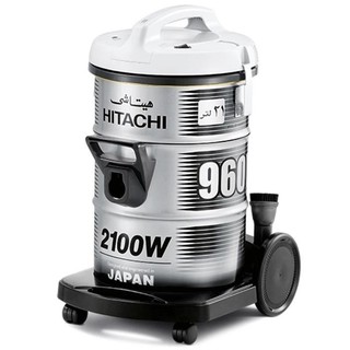 Hitachi เครื่องดูดฝุ่นแบบถังเก็บ รุ่น CV-960F (Silver)