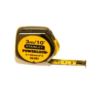 Measuring tool 3M STANLEY POWERLOCK MEASURING TAPE Hand tools Hardware hand tools เครื่องมือวัด ตลับเมตร STANLEY POWERLO