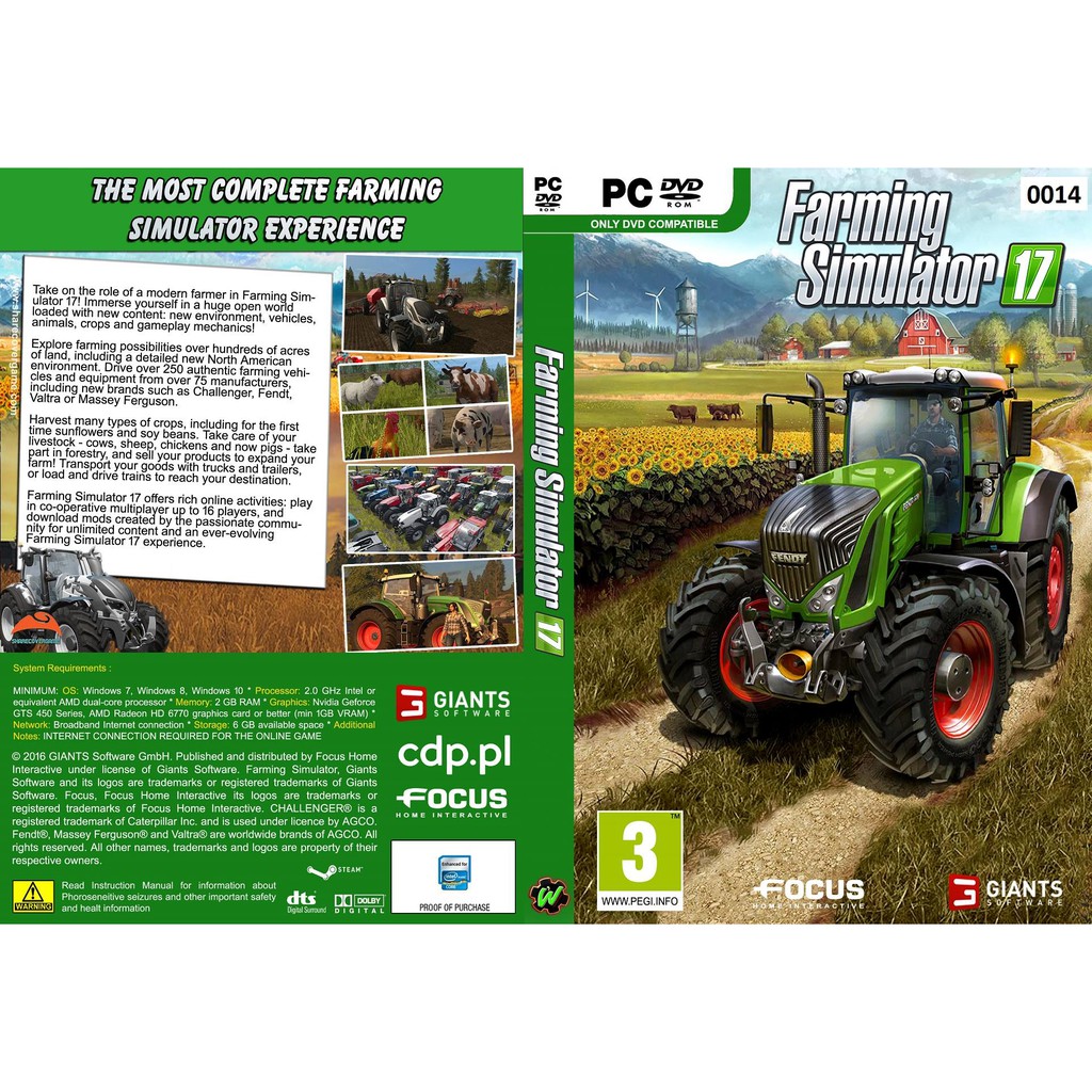 (PC) Farming Simulator 17 Plantinum Edition
