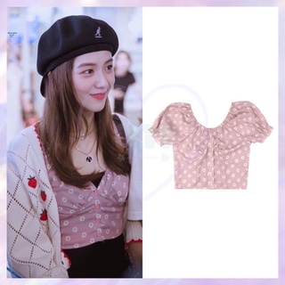 Preoder เสื้อครอปแบบจีซู JISOO BLACKPINK