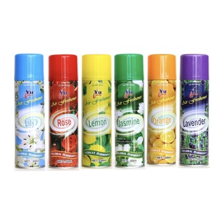 สเปรย์ปรับอากาศ สเปรย์ดับกลิ่น 300 ml YU Air Freshener 6 กลิ่น