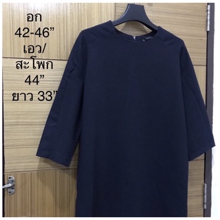 เดรส ZARA แท้ 100 💯 Size XL มีกระเป๋าข้าง ซิปหลัง มือ 2 พร้อมส่ง