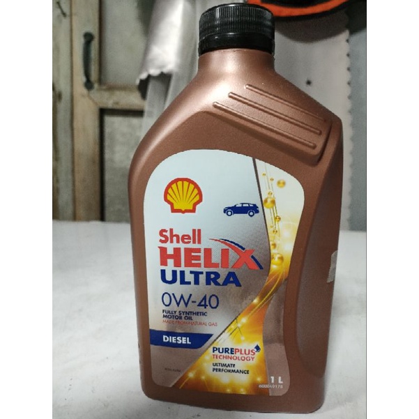 น้ำมันเครื่องดีเซล 0w-40. 1 ลิตร