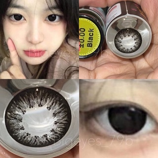 ✨ บิ๊กอายสีดำ  ขนาดตาโต Bigeyes black ☀️กรองแสง uv (บิ๊กอาย คอนแทคเลนส์ Bigeye)