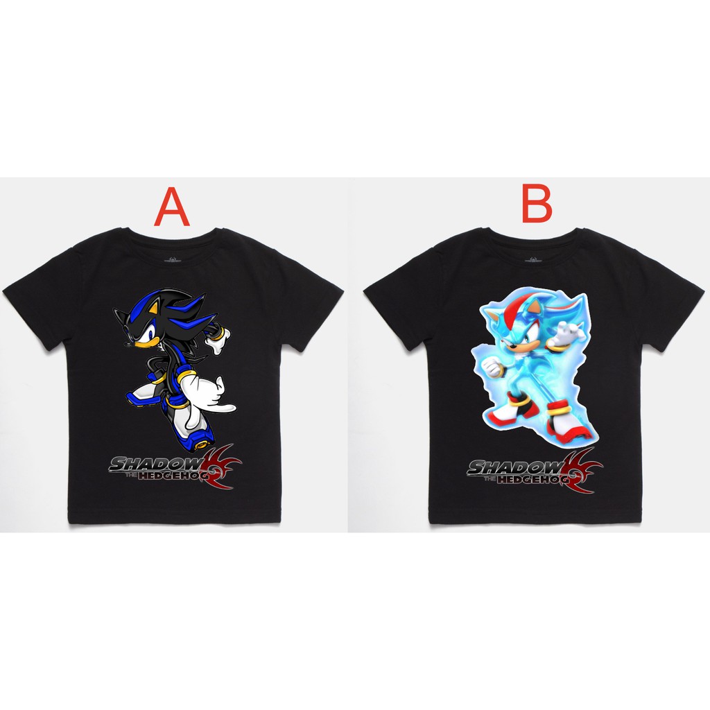 เสื้อยืด Sonic Shadow The Hedgehog