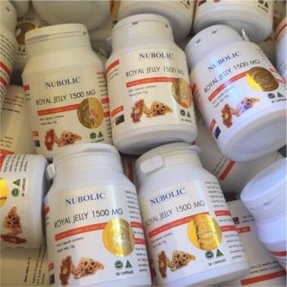 Nubolic Royal jelly 1500 mg 6% 10-HDA 30ม็ด