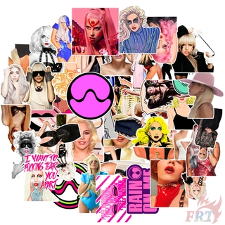 ❉ Lady Gaga - Series 01 Superstar POP Singer Actress สติ๊กเกอร์ ❉ 50Pcs/Set DIY Fashion Mixed Doodle Decals สติ๊กเกอร์