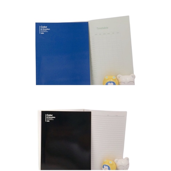 สมุดปกอ่อน morning glory B5 สันกาว มี10สี สินค้านำเข้าจากเกาหลี 10300-73342