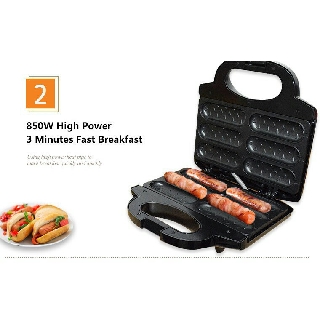 หน้าแรกครัวไส้กรอก Hotdog ไฟฟ้า Bakeware เครื่องทำอาหารเช้า