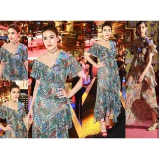 Maxi Dress พิมลายใส่สบายมาก หรูสุดลุคนี้