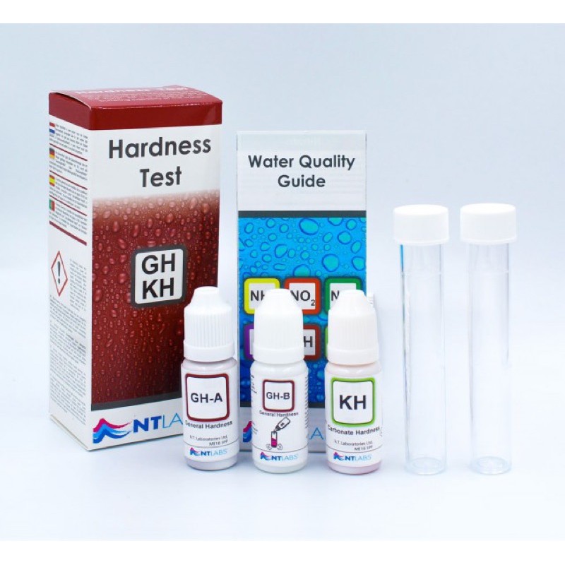 NTLABS Hardness GH KH Test Kit เครื่องทดสอบ Carbonate ทั่วไป