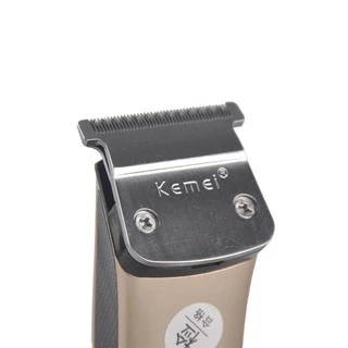 แบตเตอเลี่ยนไร้สาย Kemei 418 ที่ตัดผม จับถนัดมือ ใช้กันจอน แกะลาย กันขอบ พร้อมอุปกรณ์เพื่อช่วยในการตัด
